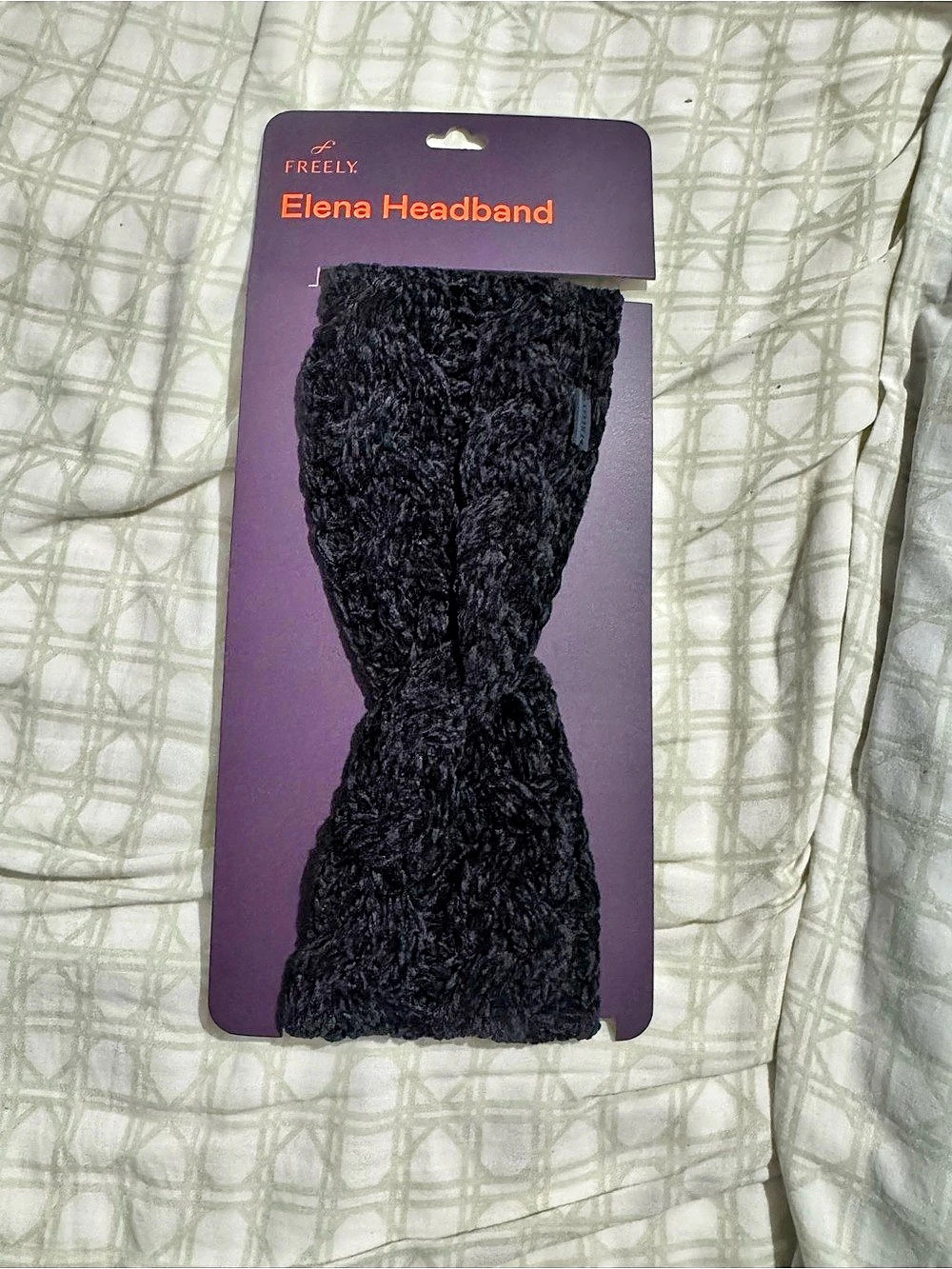 Freely Elena Headband Black NWT